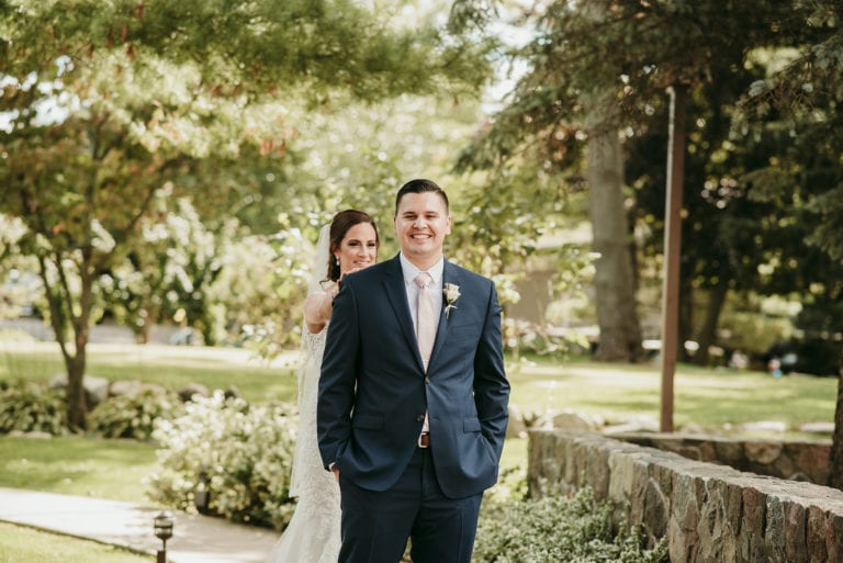 Wedding planning advice from a Detroit Wedding Photographer | Is a first look right for you?